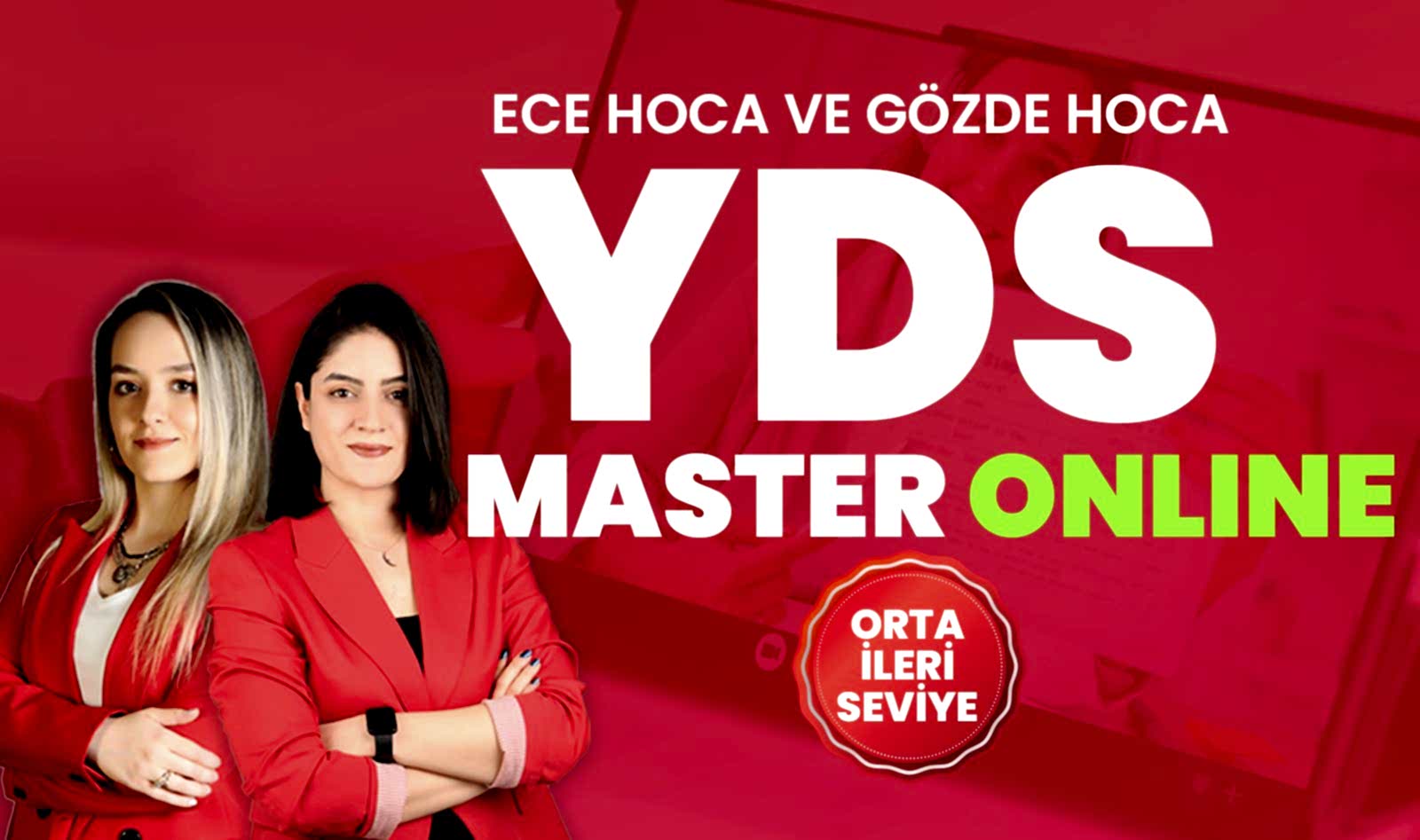 ECE HOCA VE GÖZDE HOCA İLE YDS MASTER resmi