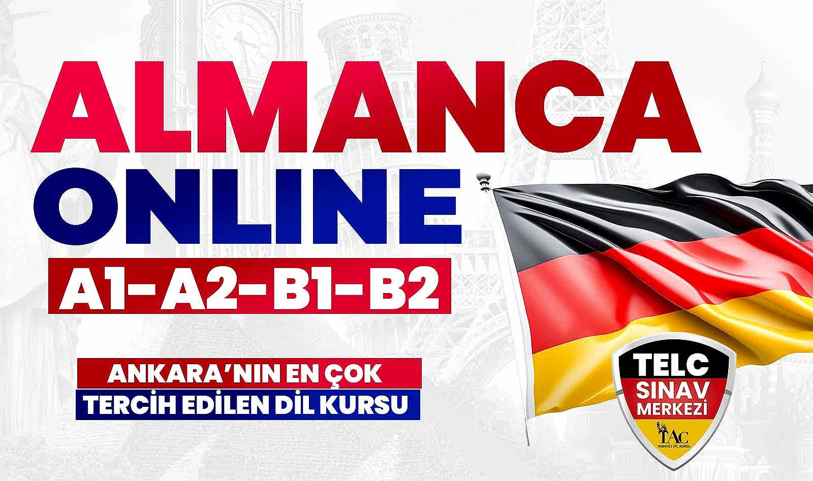 ONLINE GENEL ALMANCA TELC & GOETHE EĞİTİMİ 4+4 resmi